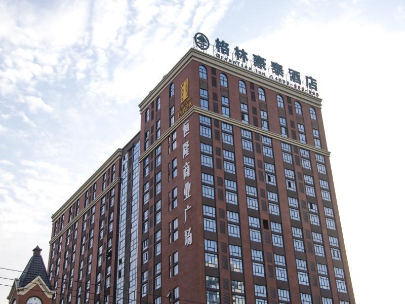 Greentree Inn Zhejiang Jiaxing Nanyang College Henglong Square Business Hotel Dış mekan fotoğraf