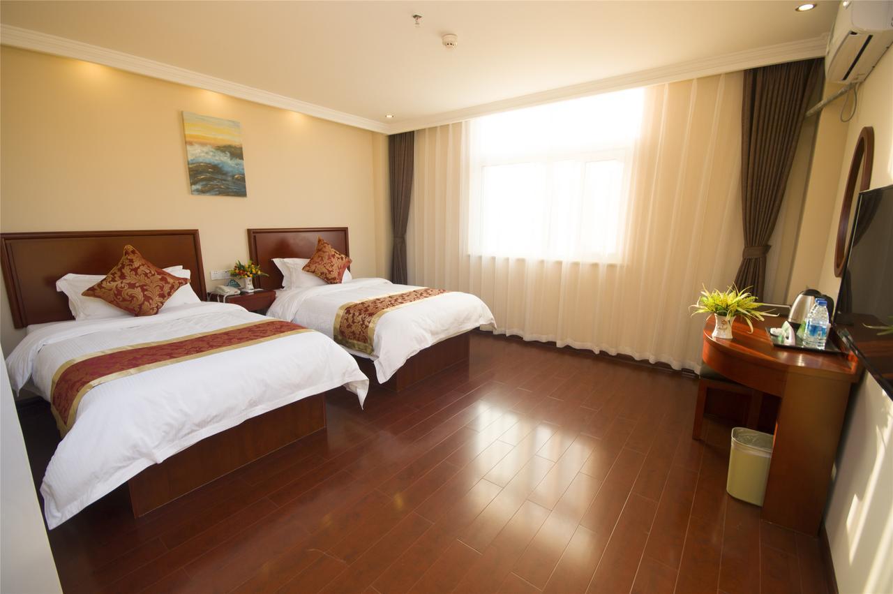 Greentree Inn Zhejiang Jiaxing Nanyang College Henglong Square Business Hotel Dış mekan fotoğraf