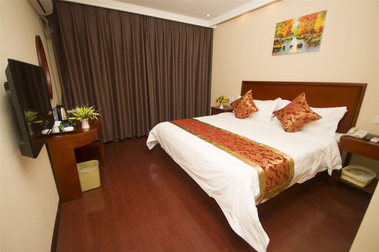 Greentree Inn Zhejiang Jiaxing Nanyang College Henglong Square Business Hotel Dış mekan fotoğraf