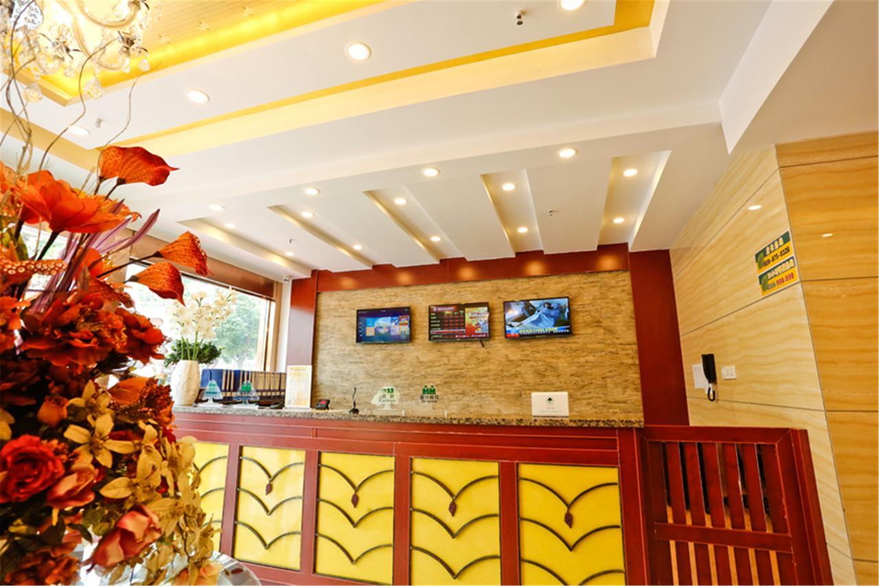 Greentree Inn Zhejiang Jiaxing Nanyang College Henglong Square Business Hotel Dış mekan fotoğraf